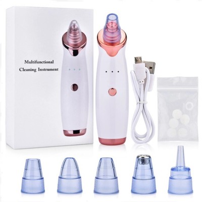 Factory 5 in 1 Exfoliating Face Deep Cleaning Electric Blackhead Remover Vacuum Pores