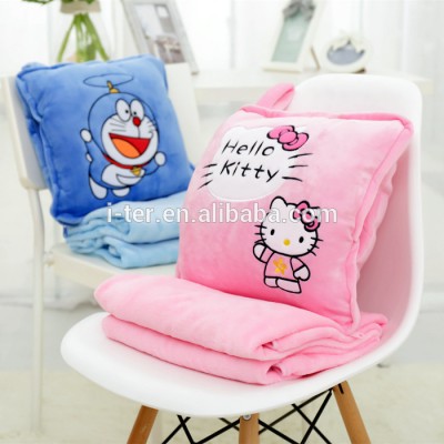 Wholesale animal shape design soft plush stuffed pillow for kids